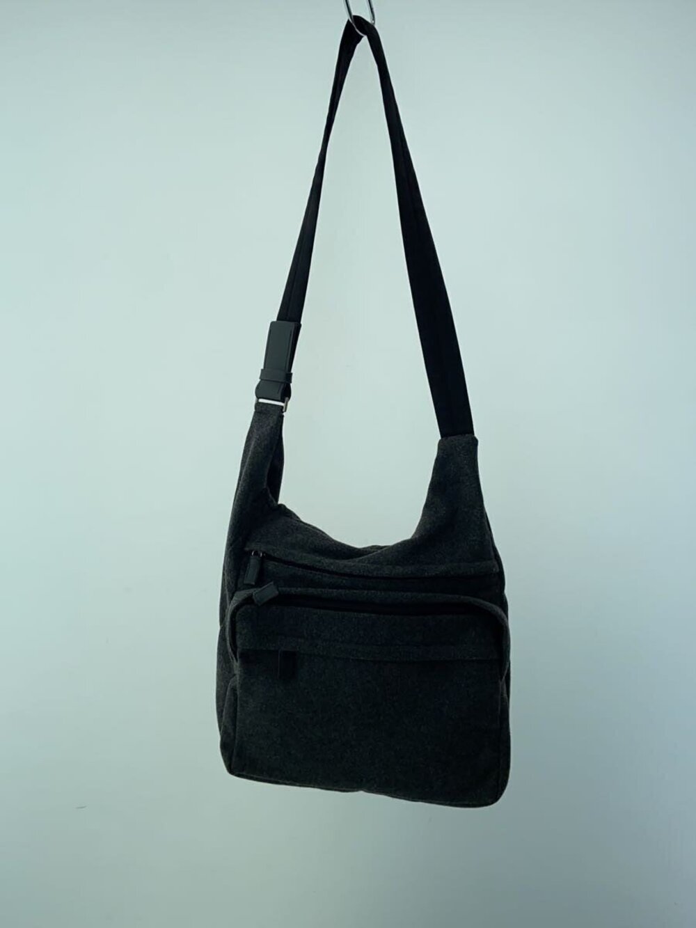 Prada Wool Shoulder Bag Gray - Picture 3 of 9
